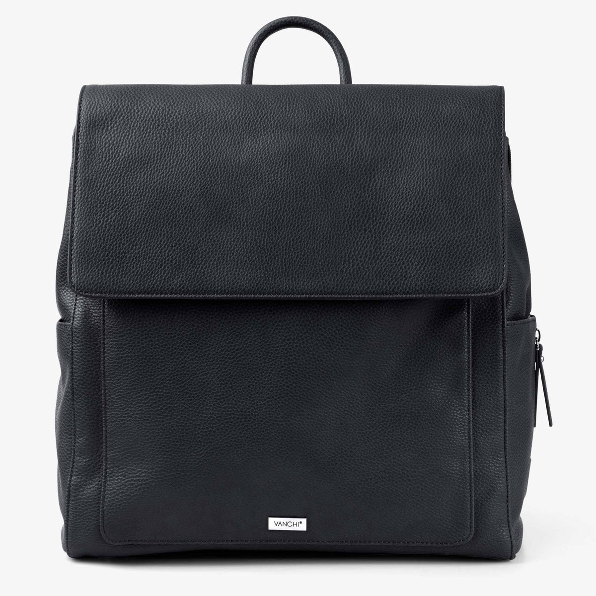 VANCHI - The Emmy Backpack Nappy Bag | Black