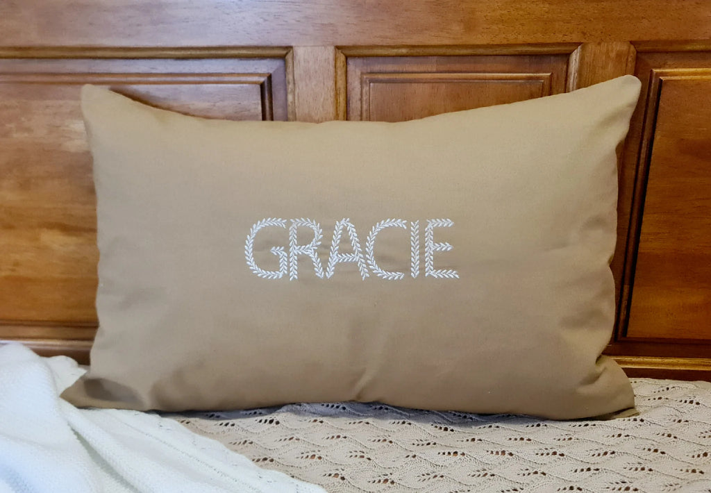 Little Zemi Personalised Pillow Case Various Colours My Little