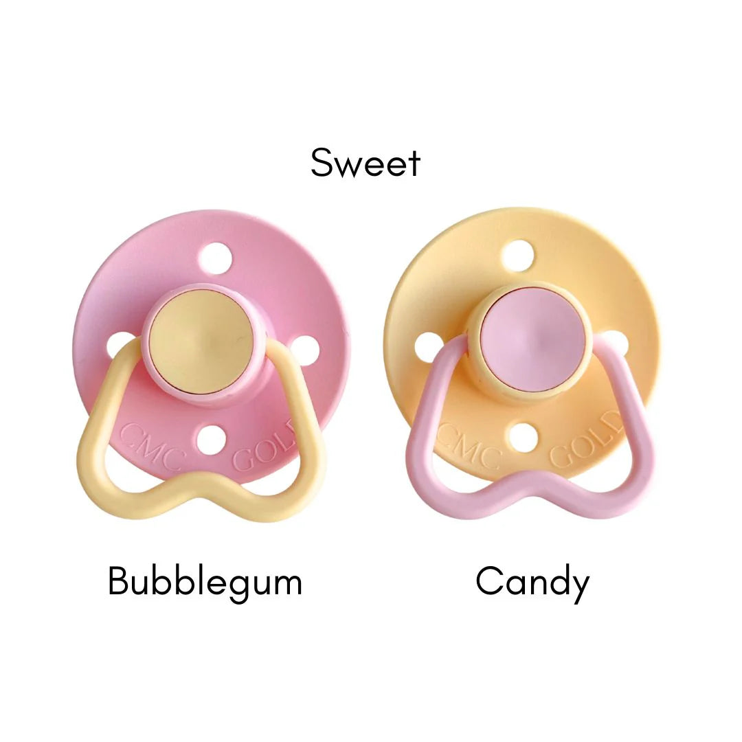 CMC GOLD - CMC Dummies Varicoloured Twin Pack (Size 1) NB-6m | Multiple Options