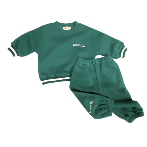 Breezy Co. - Fleece Tracksuit | Forrest *CLEARANCE*