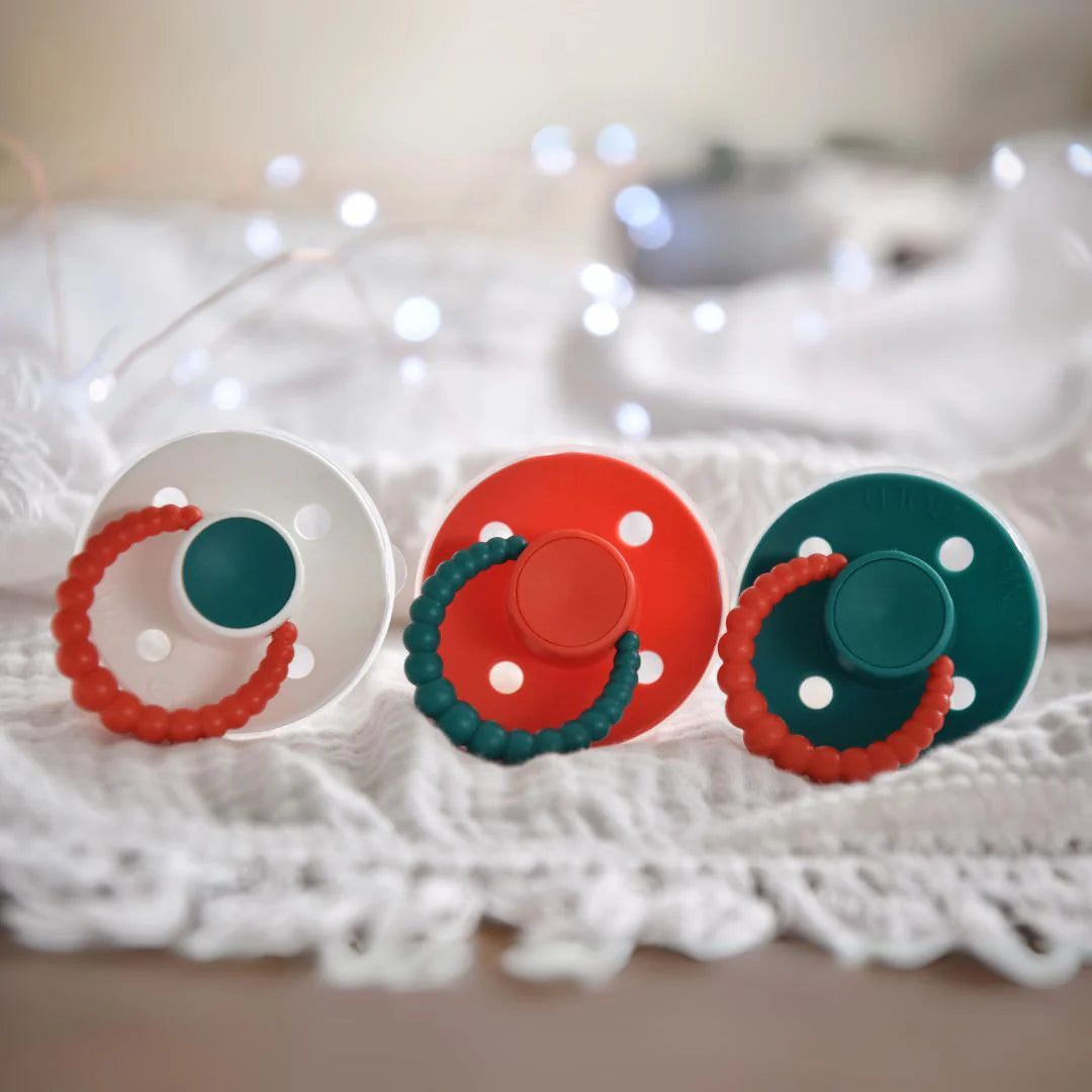 CMC GOLD -  Pack of 3 CHRISTMAS Bubble Dummies | Air Filled or Vented