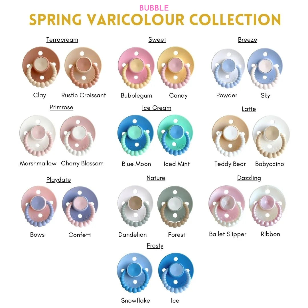 CMC GOLD - CMC Dummies Varicoloured Twin Pack (Size 1) NB-6m | Multiple Options