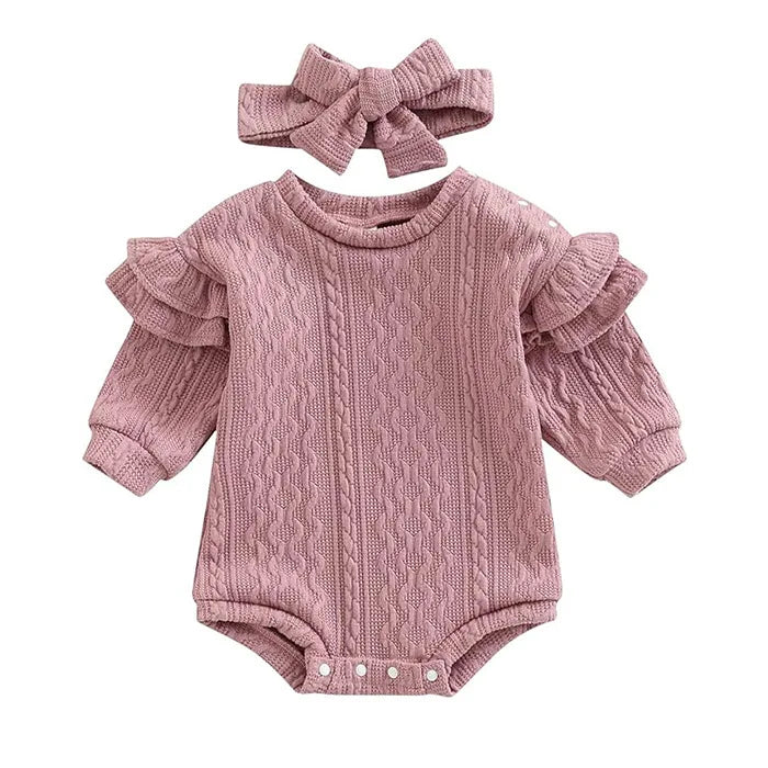 Mia Long Sleeve Romper | 2 Colours