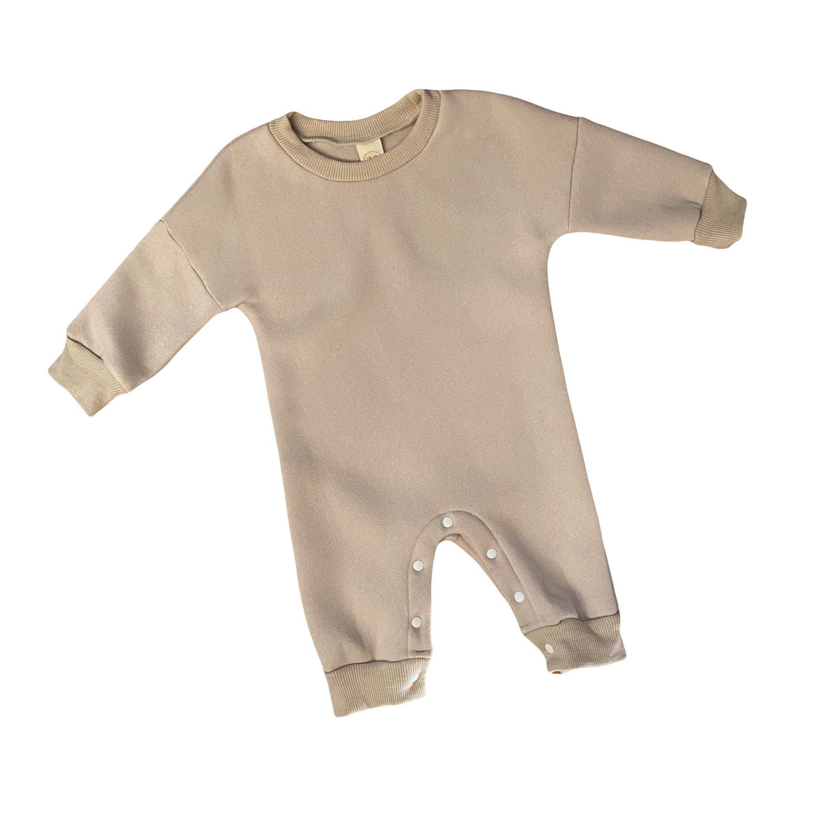 Chunky Fleece Romper | Latte *CLEARANCE*