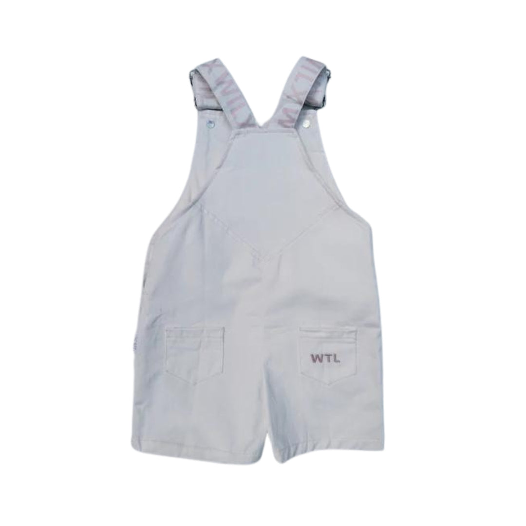 Wilx - Short Overall | Pink & White