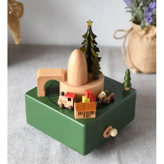 Timber Tinkers - Christmas Music Box – Christmas Train