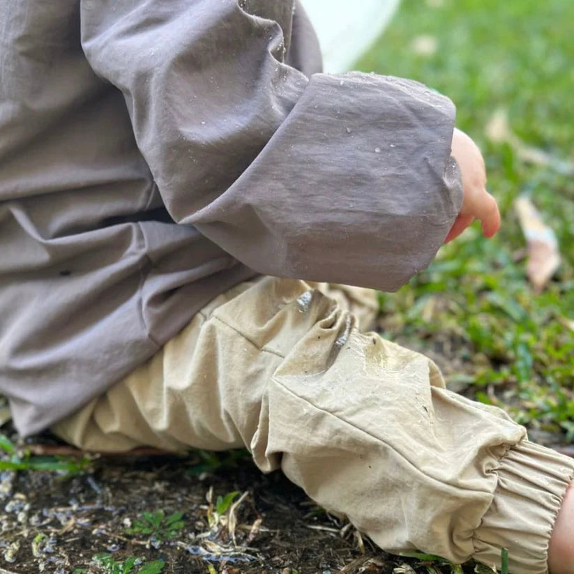 Little Mud co. - Messy Smock | Mushroom