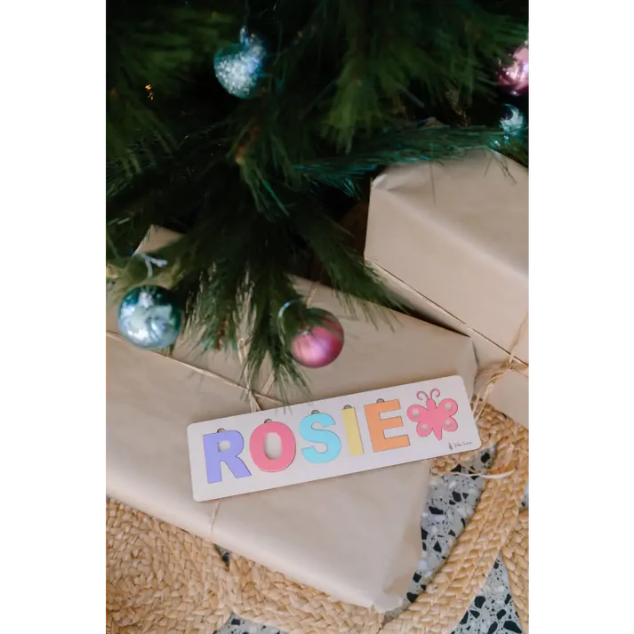 Timber Tinkers - Classic Name Puzzle | Blues