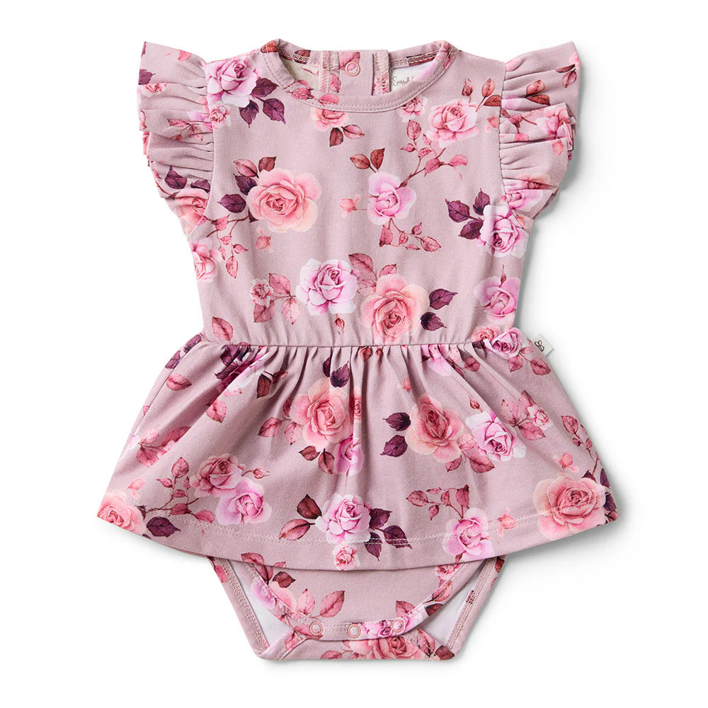 Snuggle Hunny Kids - Organic Dress | Blossom