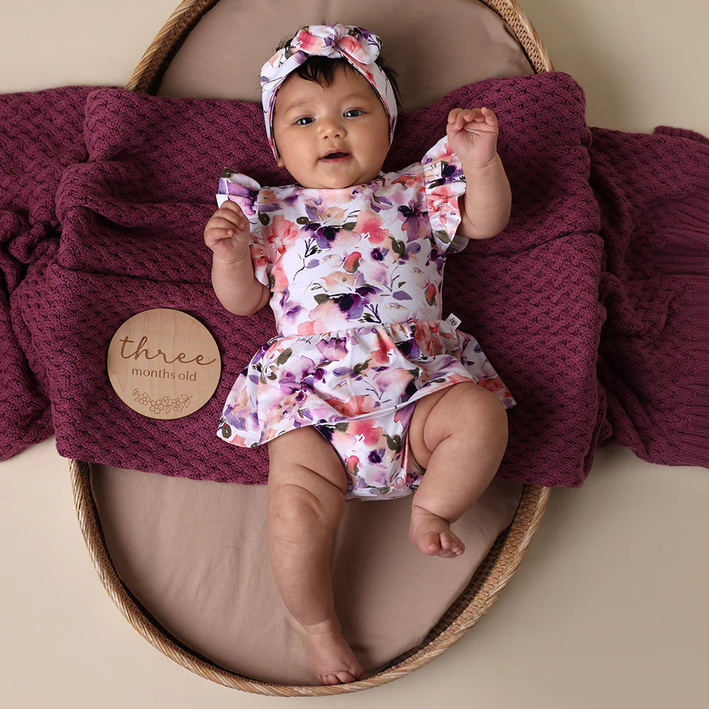 Snuggle Hunny Kids - Organic Dress | Blushing Beauty