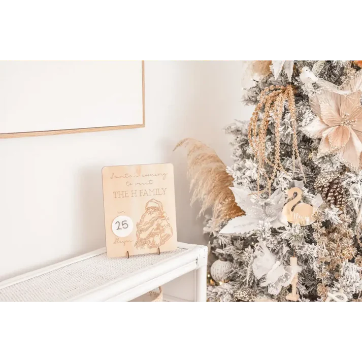 Timber Tinkers -  Vintage Santa Countdown