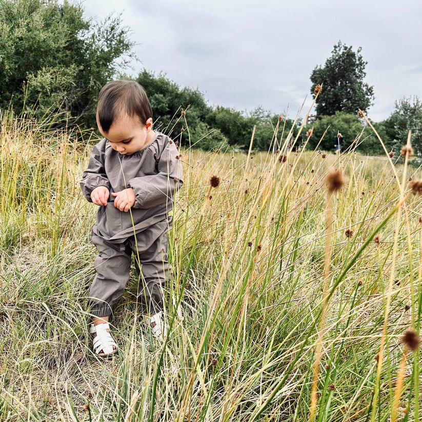 Little Mud co. - Messy Smock | Mushroom