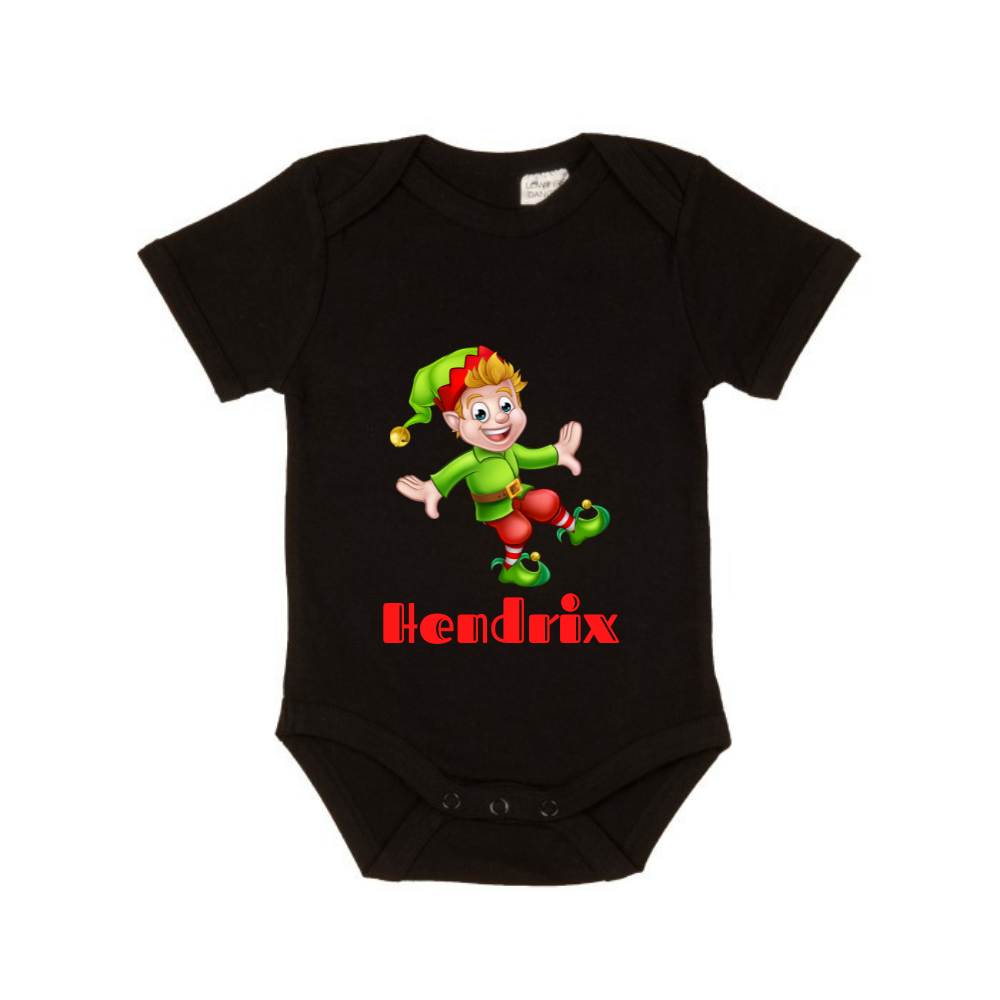 MLW By Design - Personalised Santa's Little Helper - Boy | Black or White