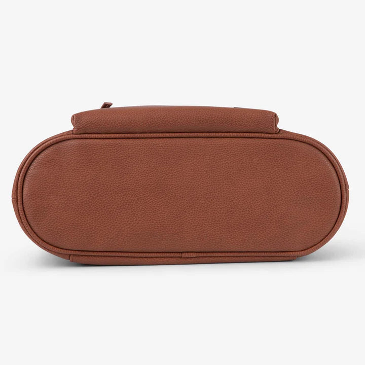 VANCHI - Pram Caddy | Pebbled Tan