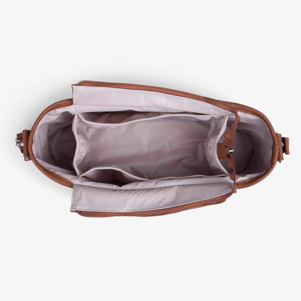 VANCHI - Pram Caddy | Pebbled Tan