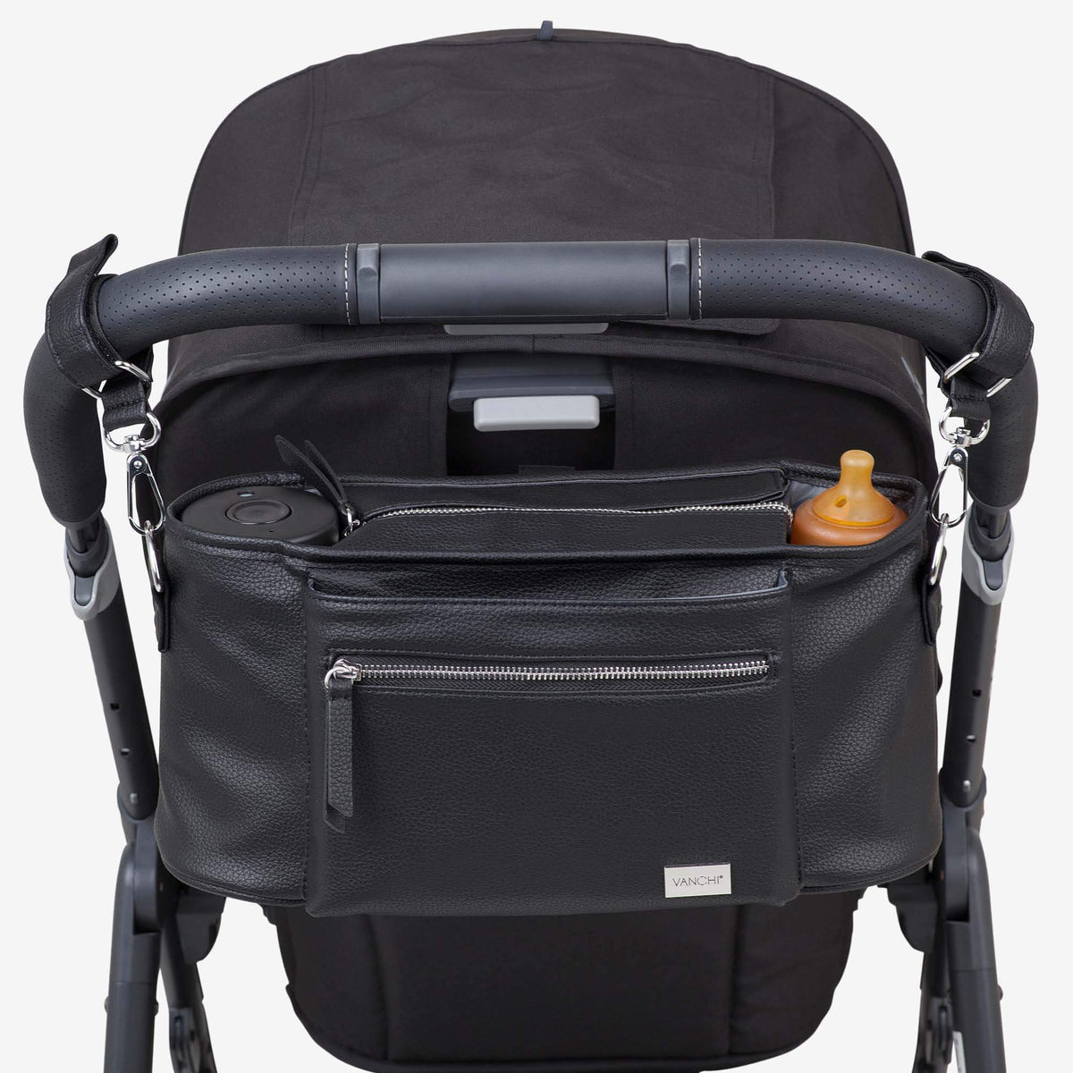VANCHI - Pram Caddy | Black
