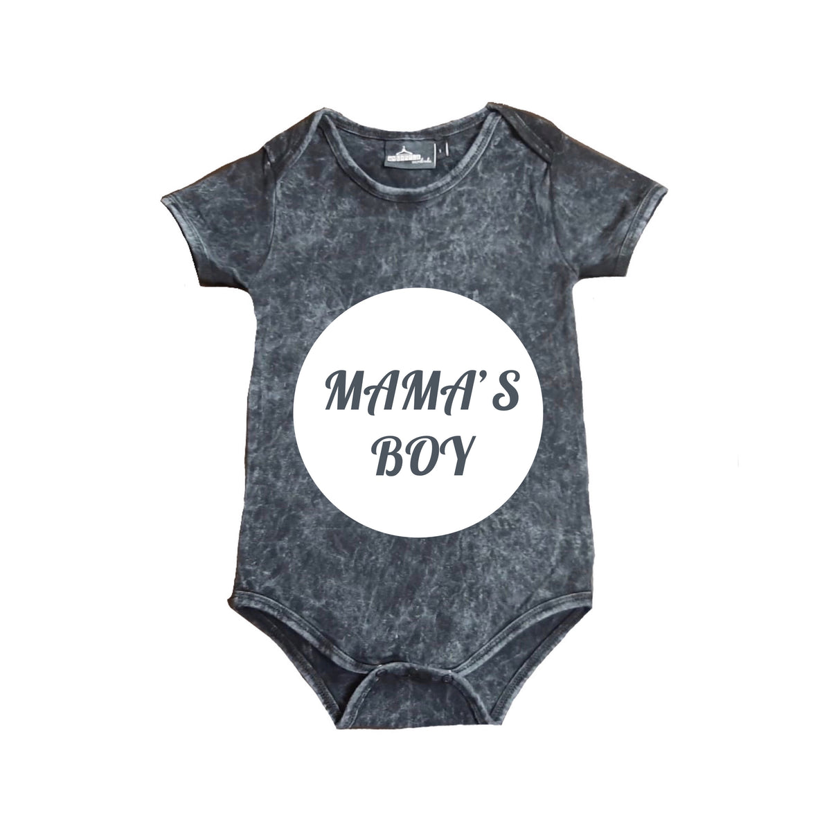 MLW By Design - Mama’s Boy Stonewash Bodysuit | Black or Sand