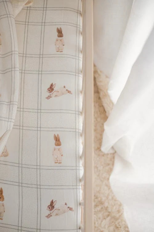 Pop Ya Tot - Fitted Cot Sheet | Little Cottontail