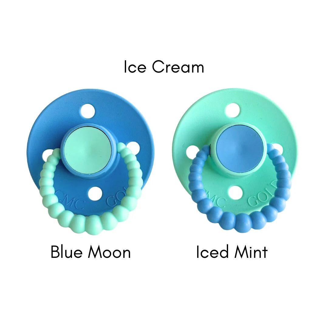 CMC GOLD - CMC Dummies Varicoloured Twin Pack (Size 1) NB-6m (AIR FILLED) | Multiple Options