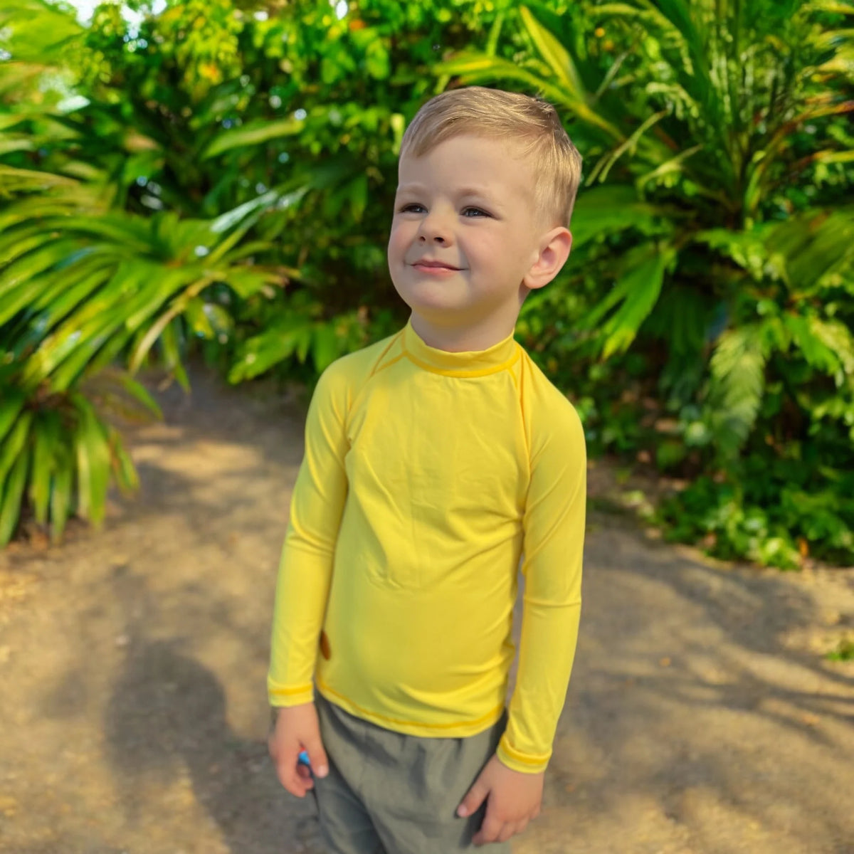 Kicky Swim - Rashguard Top | Sunshine Yellow