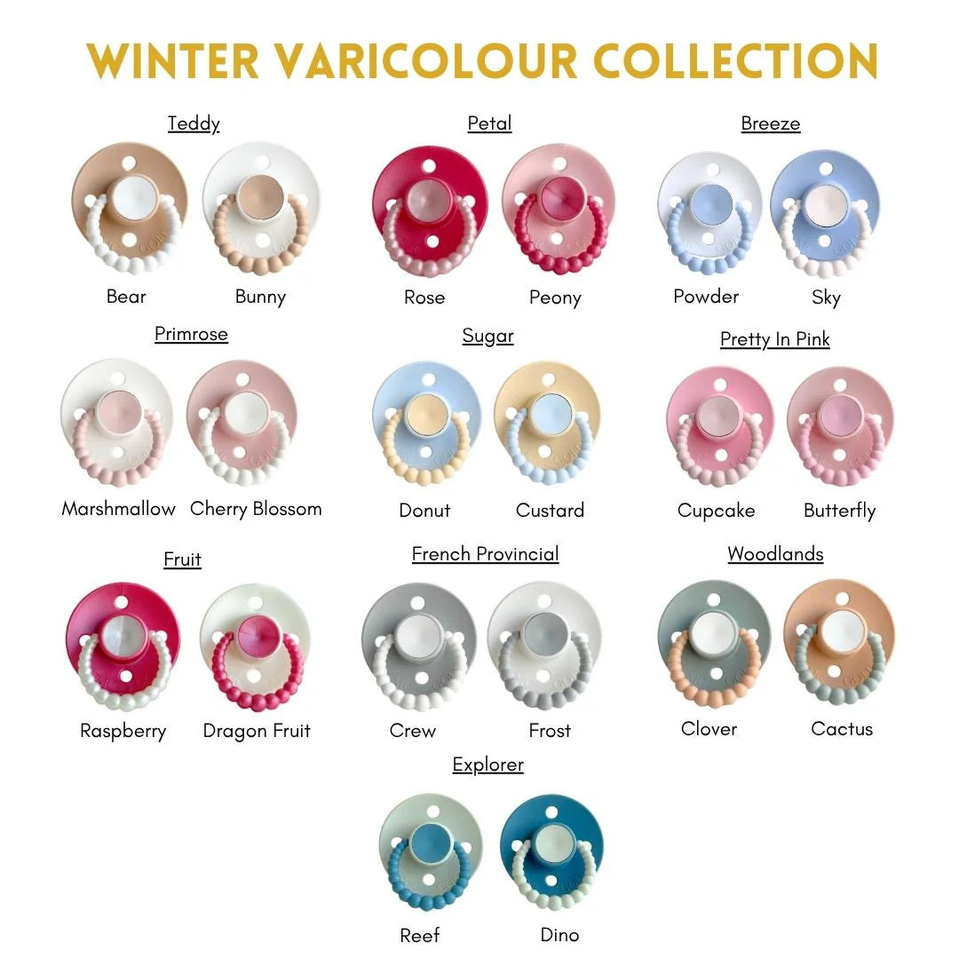 CMC GOLD - CMC Dummies Varicoloured Twin Pack (Size 1) NB-6m (AIR FILLED) | Multiple Options