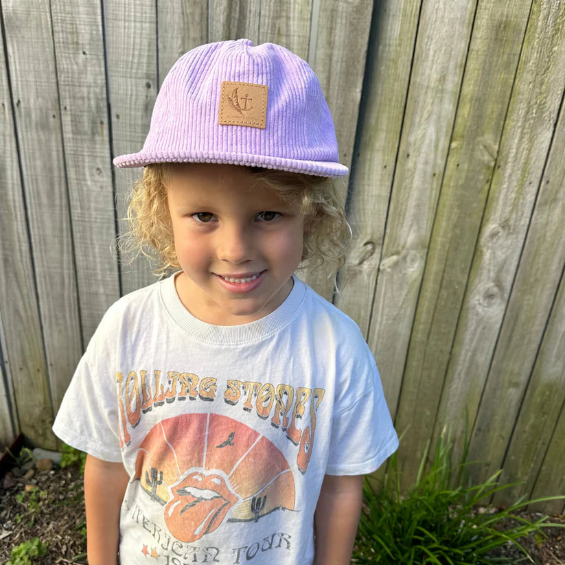 Anchor & Arrow - Cord Hat | Lilac