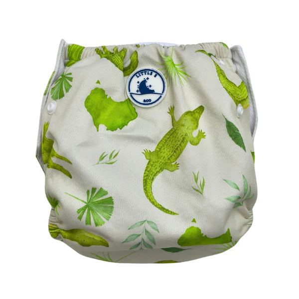 Little E & Co - Reusable Swim Nappy | Crocodiles
