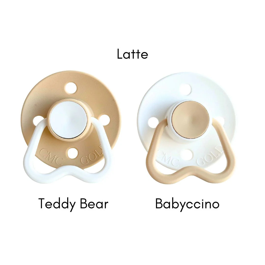 CMC GOLD - CMC Dummies Varicoloured Twin Pack (Size 1) NB-6m (AIR FILLED) | Multiple Options
