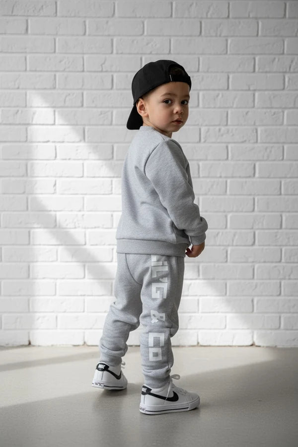 LiL'G & Co. - R&B Vibes Track Pant | Grey