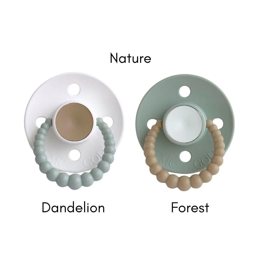 CMC GOLD - CMC Dummies Varicoloured Twin Pack (Size 1) NB-6m (AIR FILLED) | Multiple Options