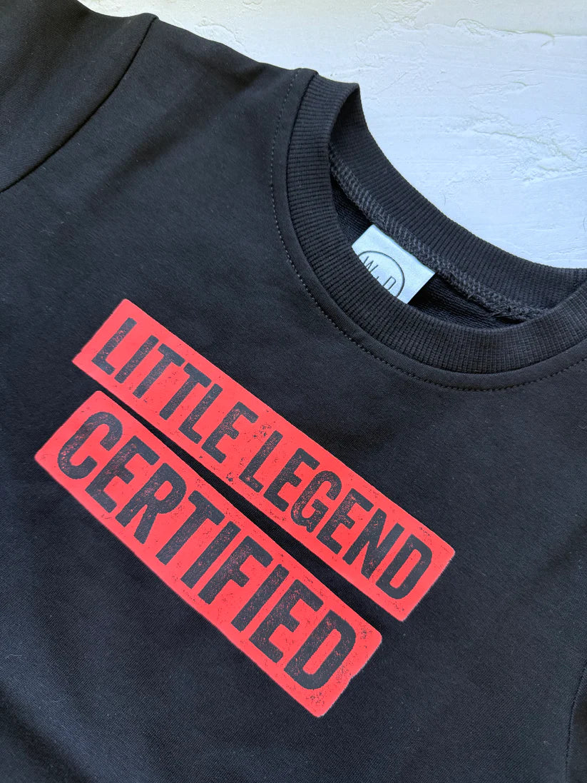 Winter and Raven - Certified Little Legend Tee