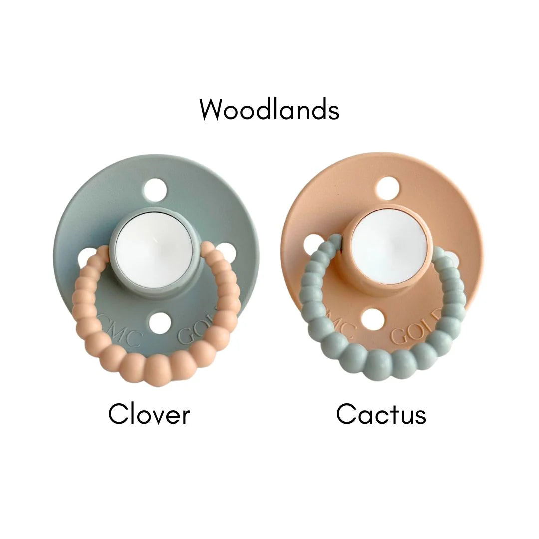 CMC GOLD - CMC Dummies Varicoloured Twin Pack (Size 1) NB-6m (AIR FILLED) | Multiple Options