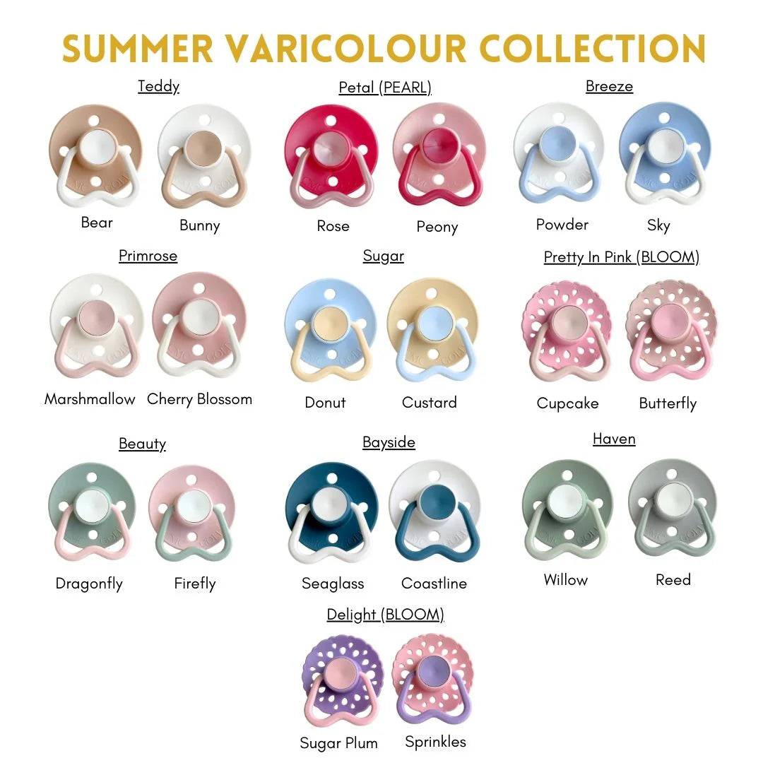 CMC GOLD - CMC Dummies Varicoloured Twin Pack (Size 1) NB-6m | Multiple Options