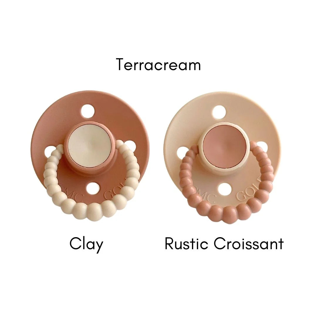 CMC GOLD - CMC Dummies Varicoloured Twin Pack (Size 1) NB-6m (AIR FILLED) | Multiple Options