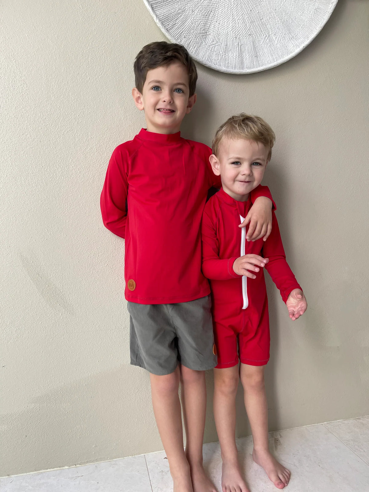 Kicky Swim - Rashguard Top | Red