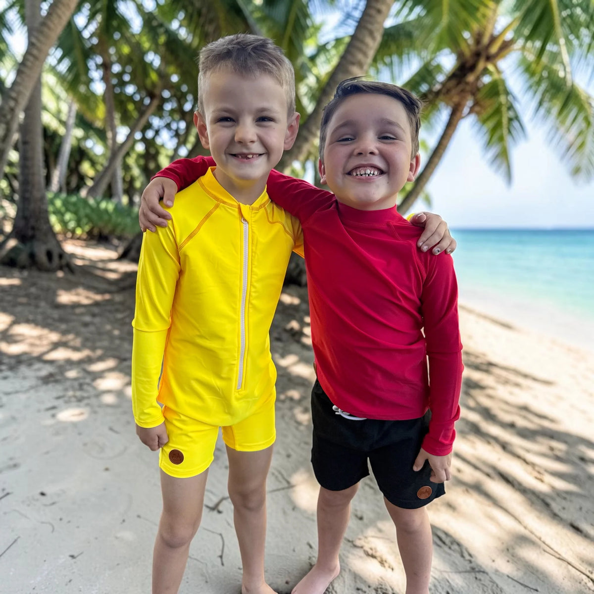 Kicky Swim - Rashguard Top | Valentine Red