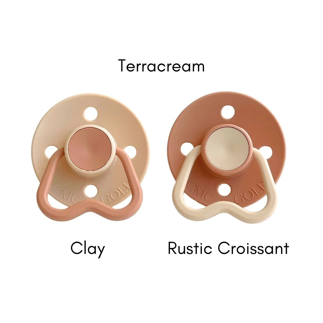 CMC GOLD - CMC Dummies Varicoloured Twin Pack (Size 1) NB-6m (AIR FILLED) | Multiple Options