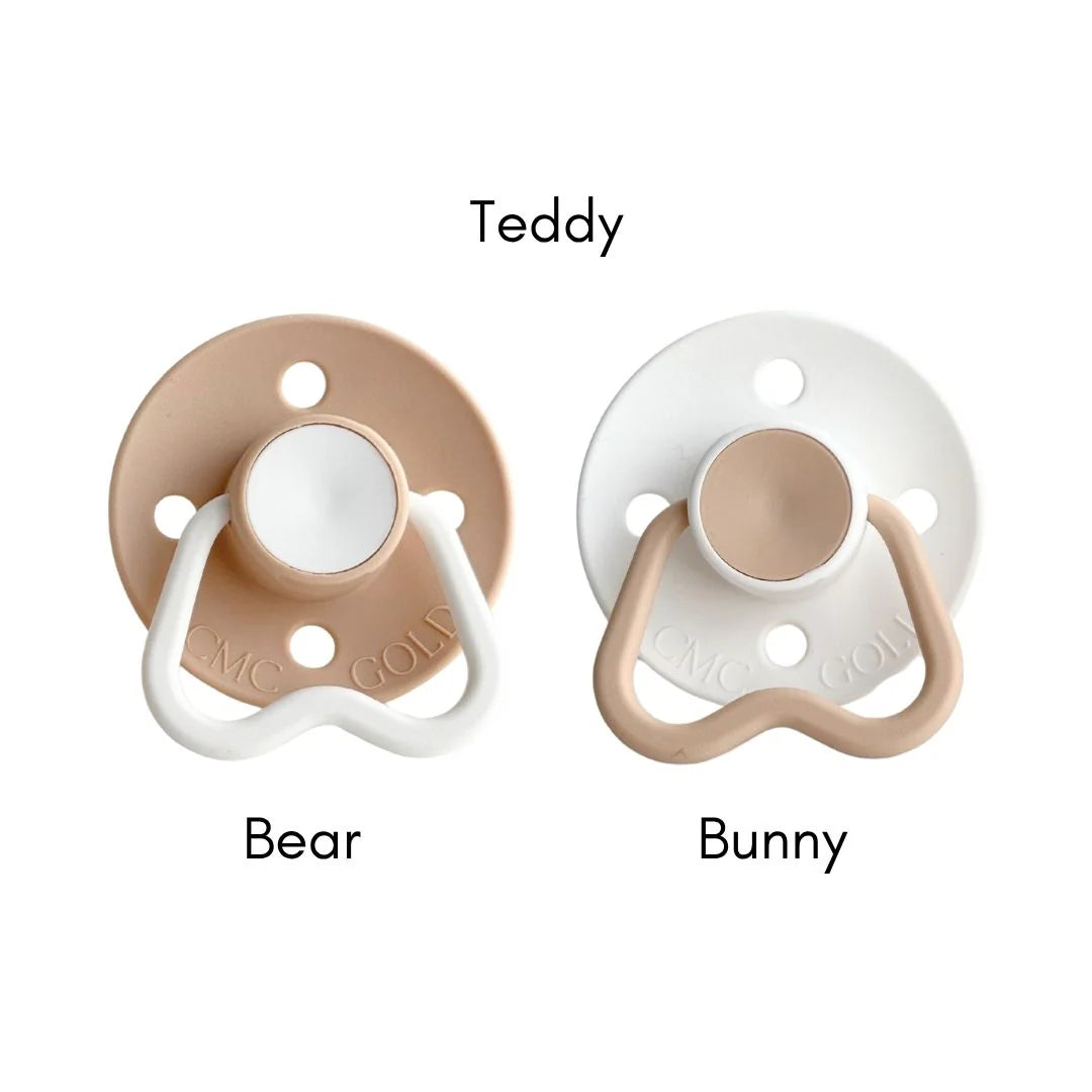 CMC GOLD - CMC Dummies Varicoloured Twin Pack (Size 1) NB-6m (AIR FILLED) | Multiple Options