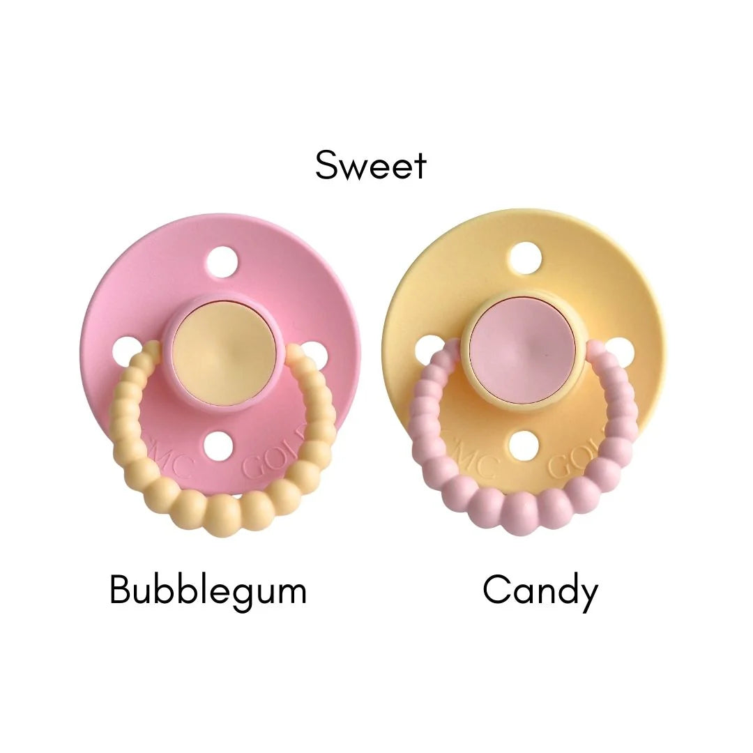 CMC GOLD - CMC Dummies Varicoloured Twin Pack (Size 1) NB-6m (AIR FILLED) | Multiple Options