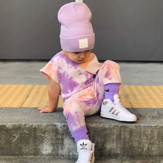 Mini Maxwell - Lilac Signature Beanie