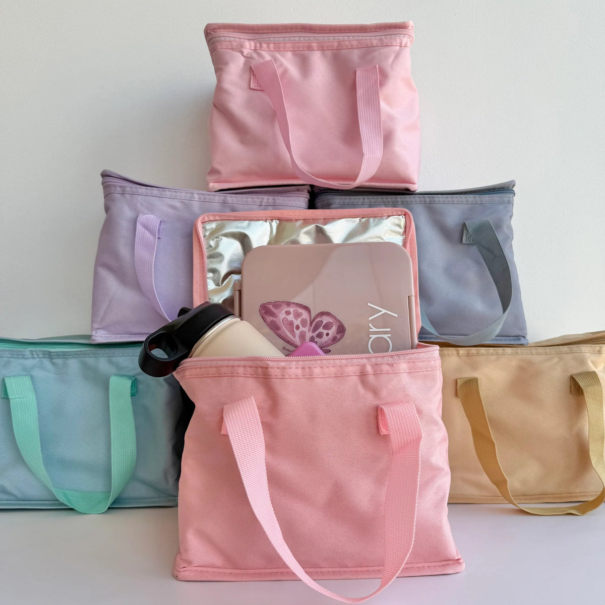 CMC Gold - Insulated Bento Box Lunch Bags | Various Colours