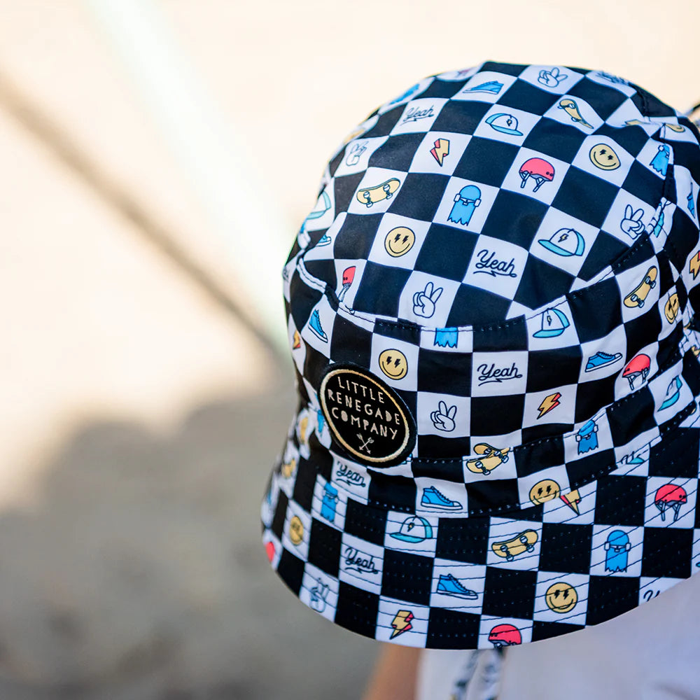 Little Renegade Company - Check Mate Reversible Bucket Hat