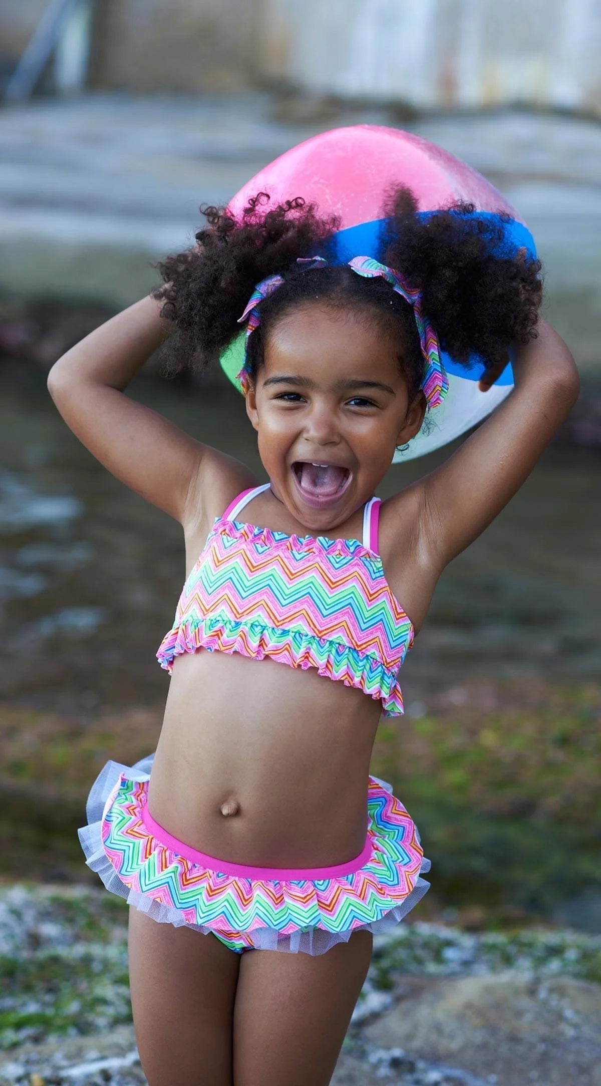 Sparkle Creative - Girls Bikini | Chevron