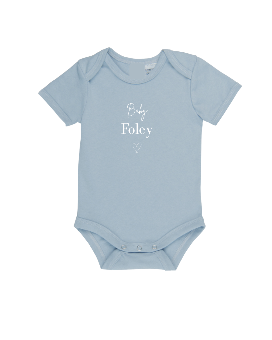 MLW By Design - Pregnany Announcement Personalised Bodysuit | Various Colours