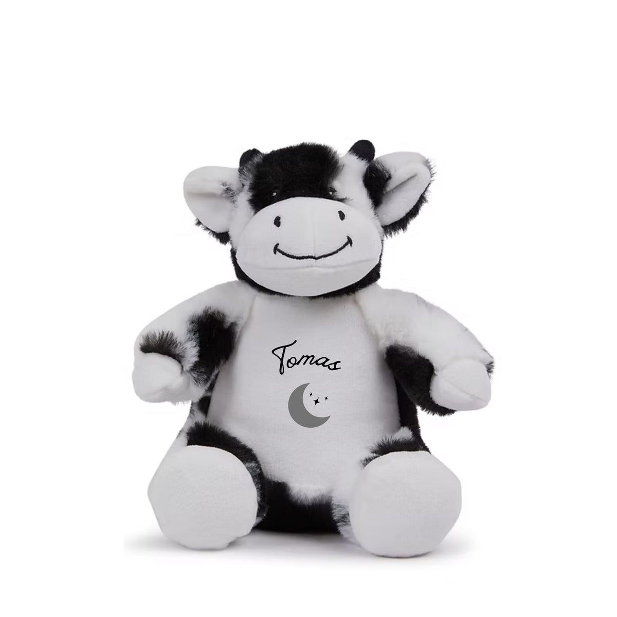 MLW By Design - Personalised Cow Plush Toy | 4 Print Colours