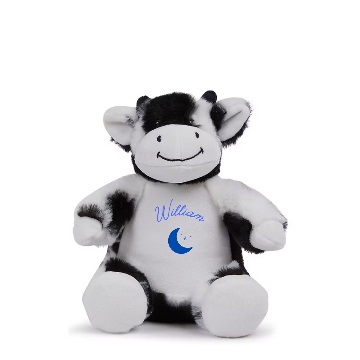 MLW By Design - Personalised Cow Plush Toy | 4 Print Colours