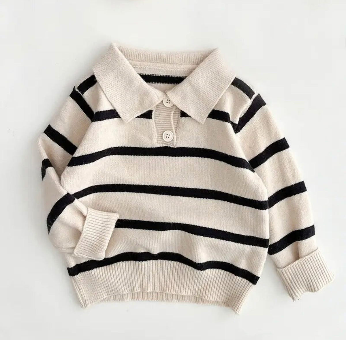 Miller Polo Sweater  | Cream