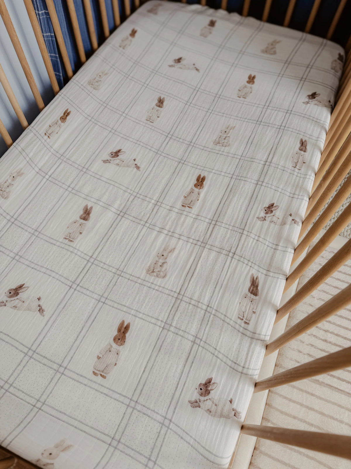 Pop Ya Tot - Fitted Cot Sheet | Little Cottontail