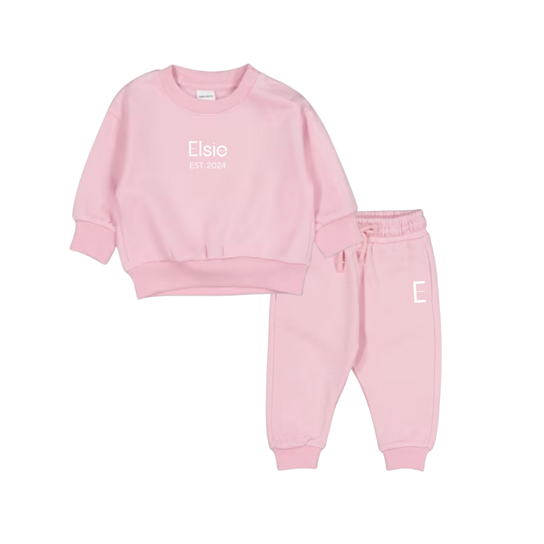 MLW By Design - Established Personalised Tracksuit | Cotton Candy | LIMITED EDITION