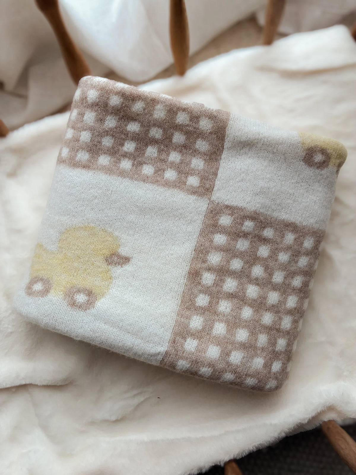 Pop Ya Tot - Knitted Blanket | Once Upon a Duckling